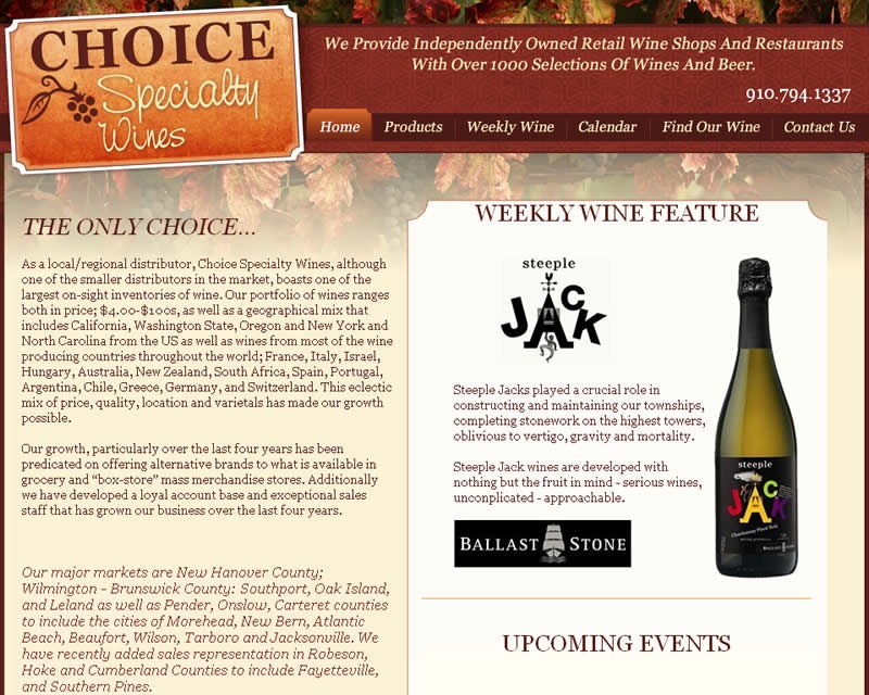 Choice Specialty Wines - Bluetone Media Blog